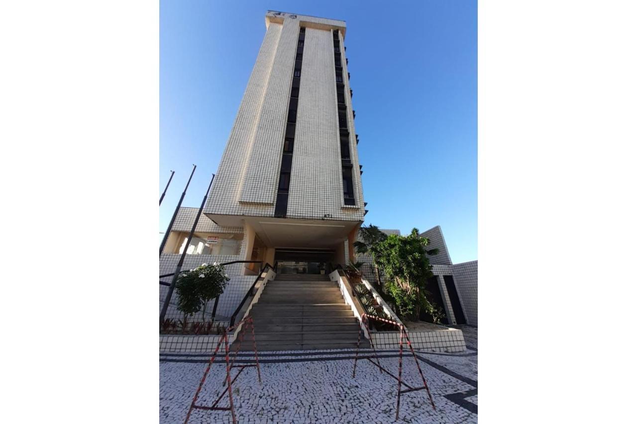 605 Flat Mobiliado Com Vista Lateral Mar Na Praia De Iracema Com Ventilador Fortaleza  Exterior foto